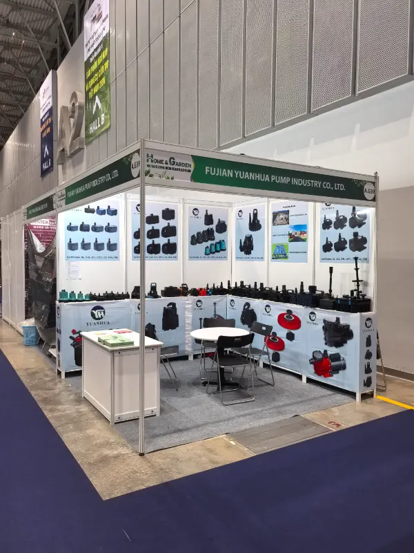Fujian Yuanhua Pump Industry Co., Ltd. stellte im Saigon Exhibition & Convention Center - SECC aus